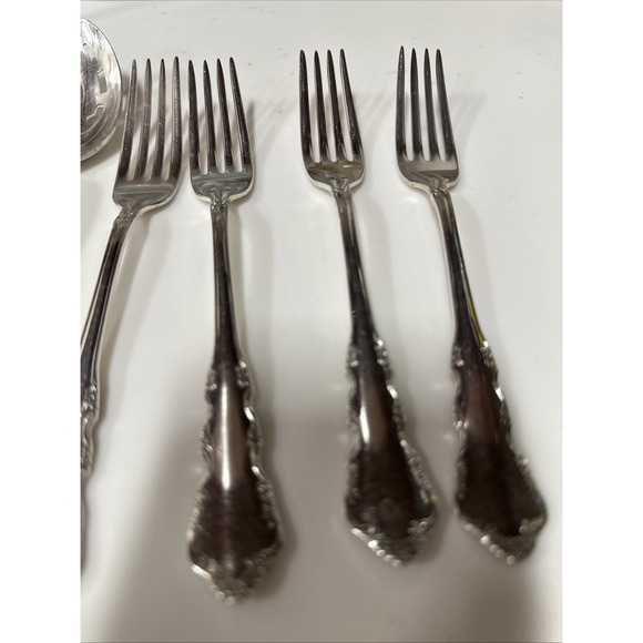 dresden rose reed and barton flatware 6‎ Pieces - Picture 2 of 6